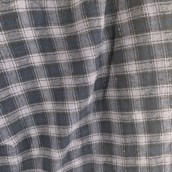 Beverly Hills Polo Club Silver Plaid Pajama Pants in Blue - Picture 5 of 6